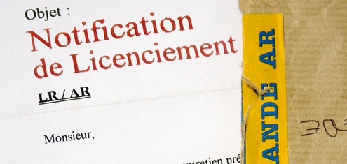 Lettre de licenciement pour une procédure de licenciement